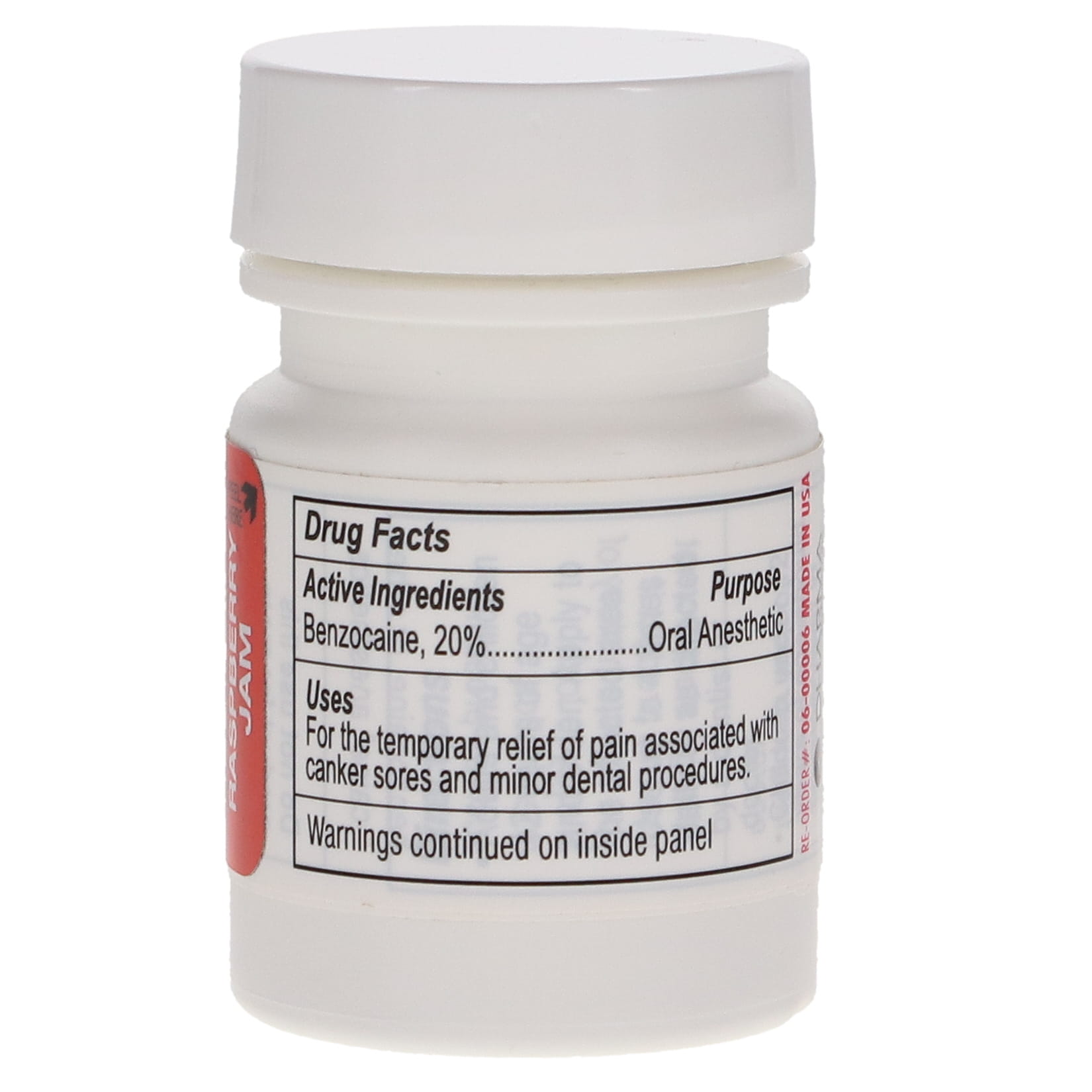 House Brand Dentistry 102035 Topical Benzocaine Oral Gel Raspberry 1 Oz House Brand Dentistry 102035 Topical Benzocaine Oral Gel Raspberry 1 Oz